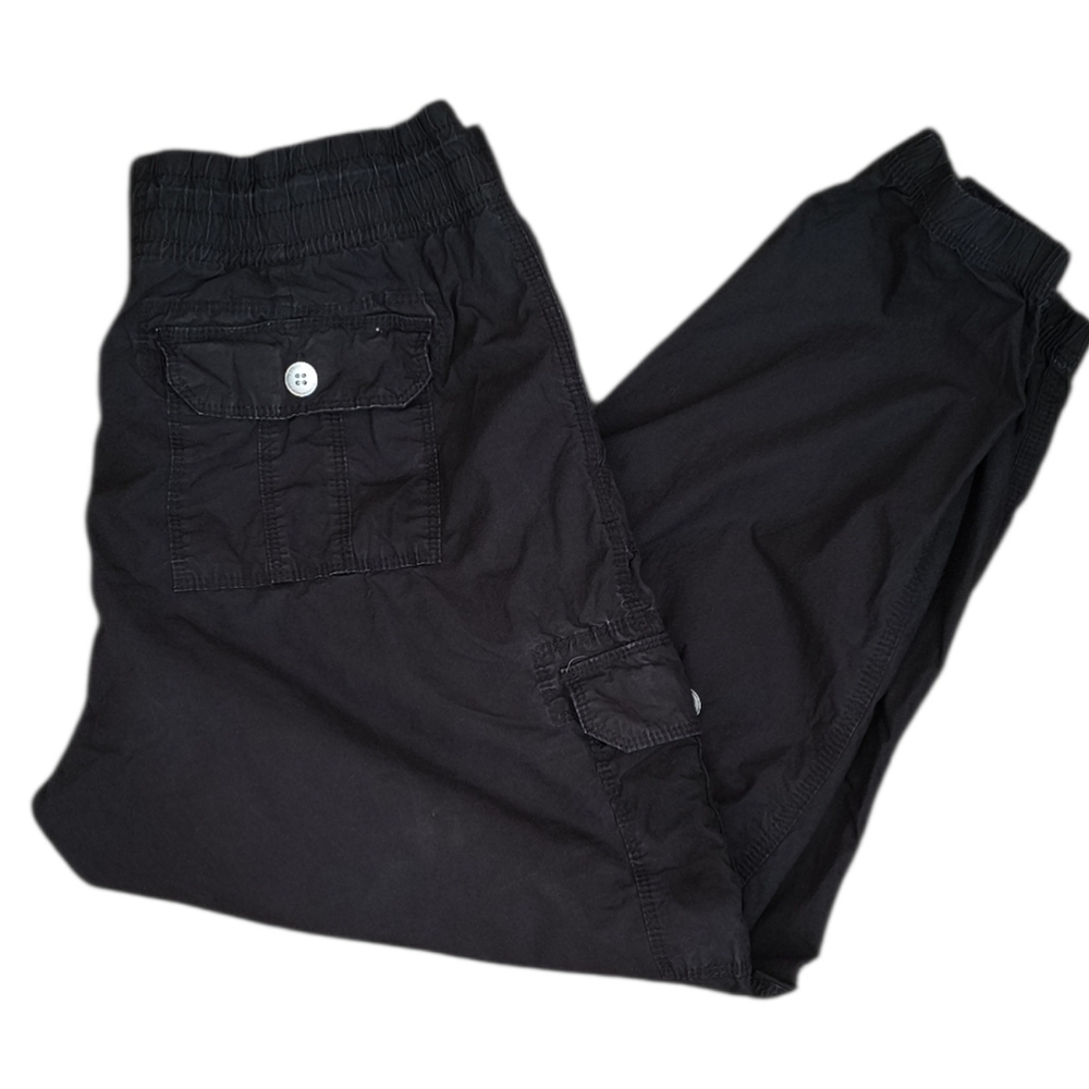 Calvin Klein Performance Black 100% Cotton Jogger Size L